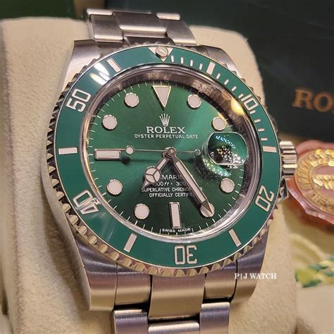 rolex submariner green dial|rolex submariner date 126610lv.